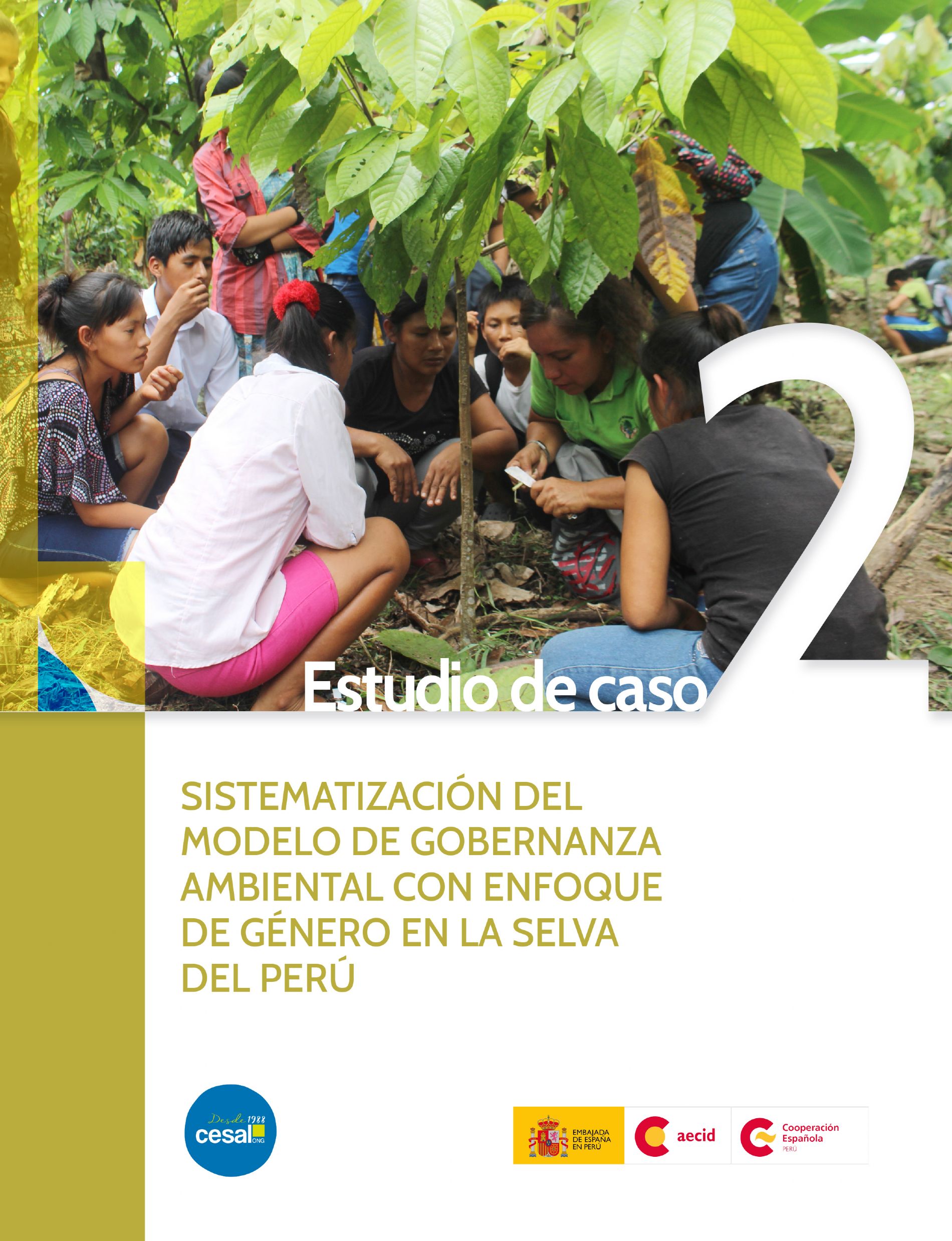 Estudio de caso 2 Sistematización del modelo de gobernanza ambiental