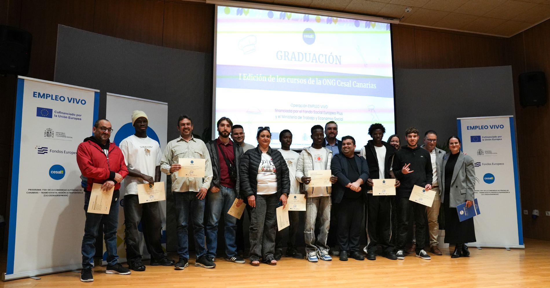 Graduacion Cesal Empleo Vivo Canarias