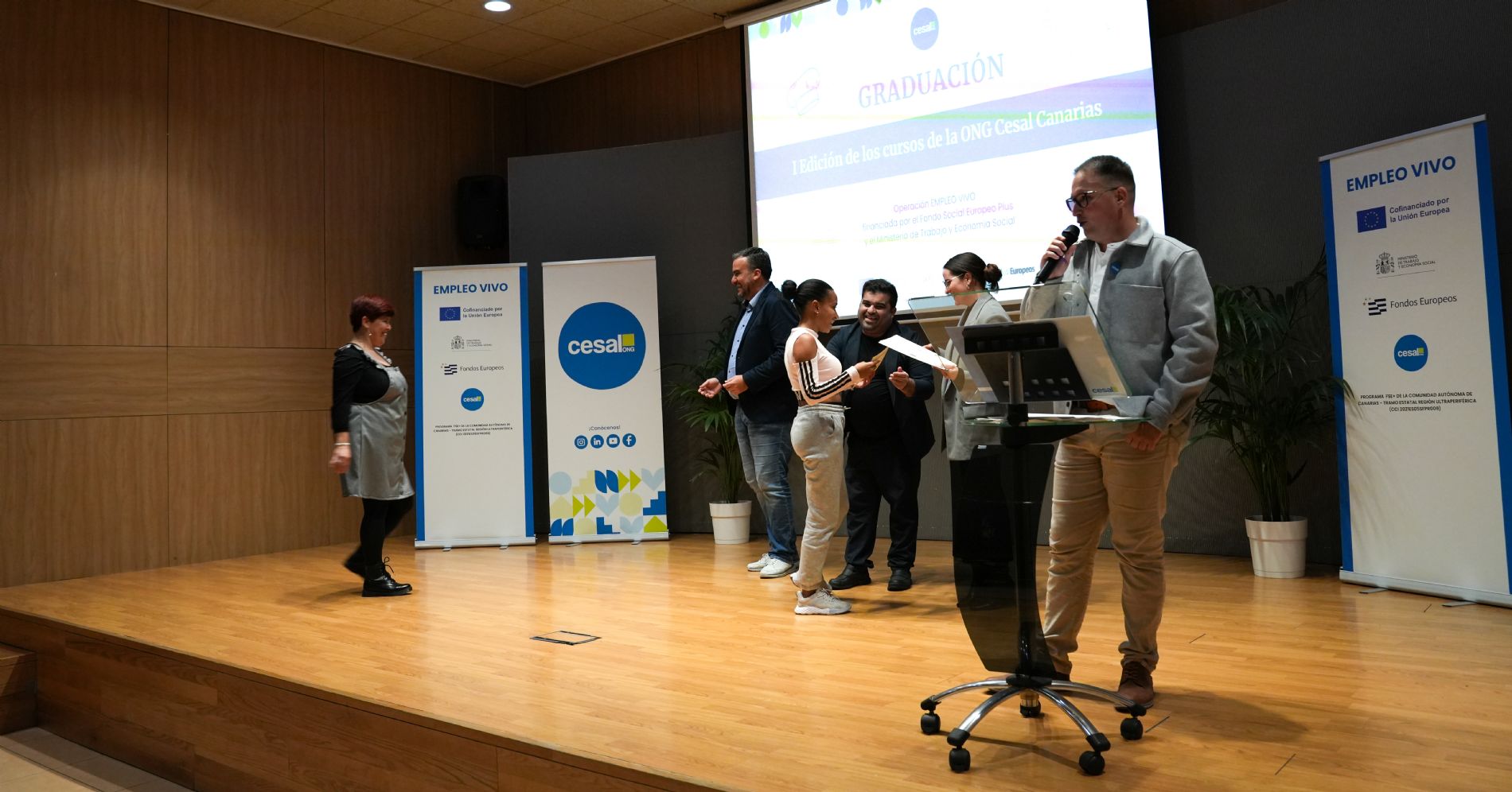 Graduacion Cesal Empleo Vivo Canarias