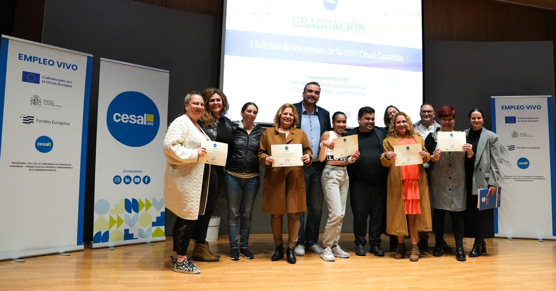 Graduacion Cesal Empleo Vivo Canarias